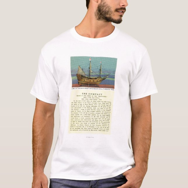 Mayflower Modell T-Shirt (Vorderseite)