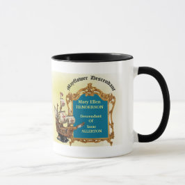 Mayflower Nachkomme-Kaffee-Tasse Tasse