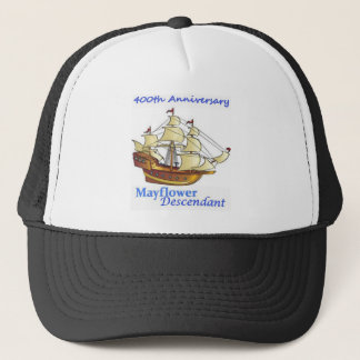 Mayflower Nachkomme-Segelschiff-Jahrestag Truckerkappe