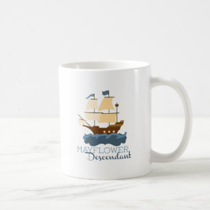 Mayflower Nachkomme Tasse
