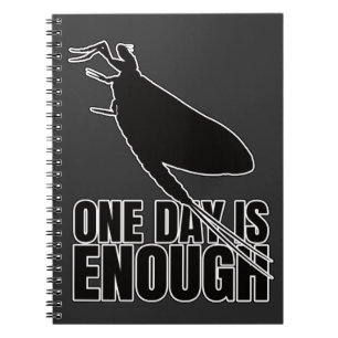 Mayflower One Day Flies - Entomology Geek Notizblock