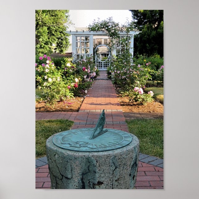 Mayflower Society House Garten Poster (Vorne)