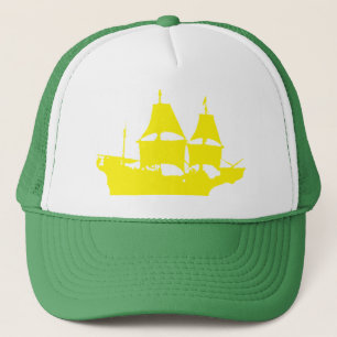Mayflower Yellow Truckers Hat (Farbe auswählen) Truckerkappe