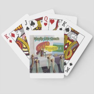Mayfly Life Coach Funny Spielkarten