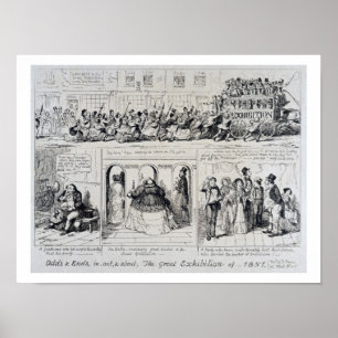 Mayhews Große Ausstellung von 1851: Chancen und Er Poster