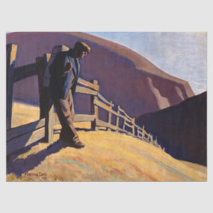 Maynard Dixon: Kein Ort zum Gehen Seidenpapier