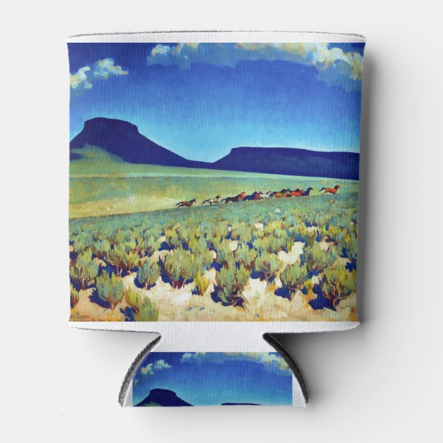 Maynard Dixon Wild Horse Country Dosenkühler (Vorderseite)