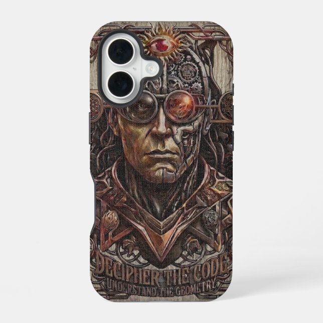 Maynard - Entschlüssle den Code Cyber-Okkult-Fall iPhone 16 Hülle (Rückseite)