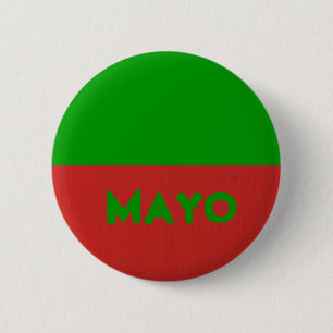 Mayo Abzeichen Button