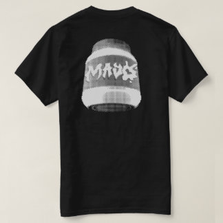 Mayo Jar Rückseiten-Druck T-Shirt