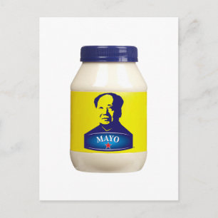 MAYO - Neue chinesische Mayonnaise Postkarte