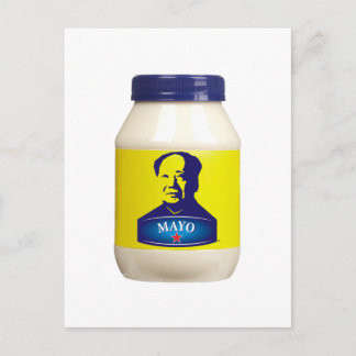 MAYO - Neue chinesische Mayonnaise Postkarte