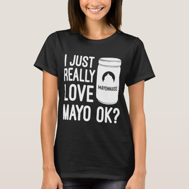 Mayonnaise Mayo Japanisch Vegan T-Shirt (Vorderseite)
