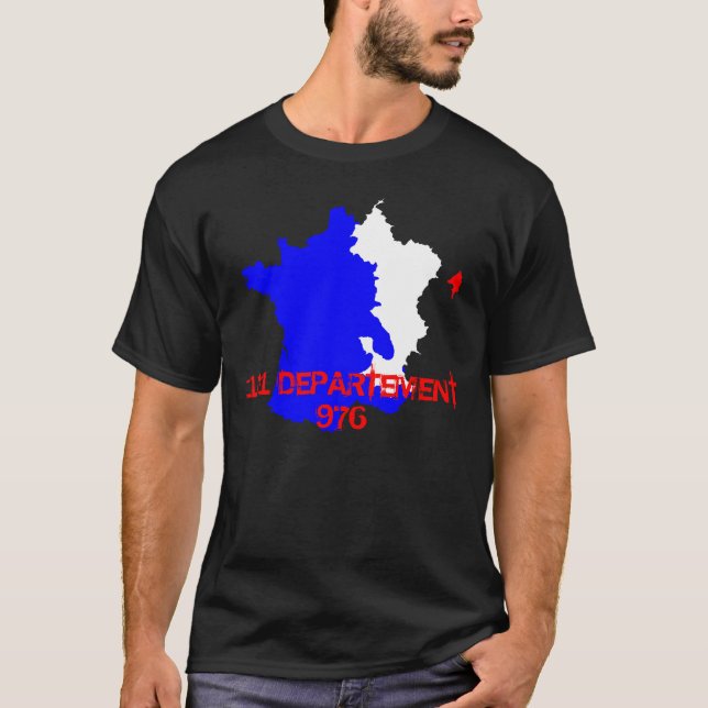 MAYOTTE 101 DEPARTEMENT T-Shirt (Vorderseite)