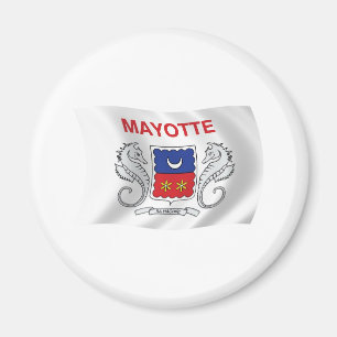 Mayotte Flag Magnet
