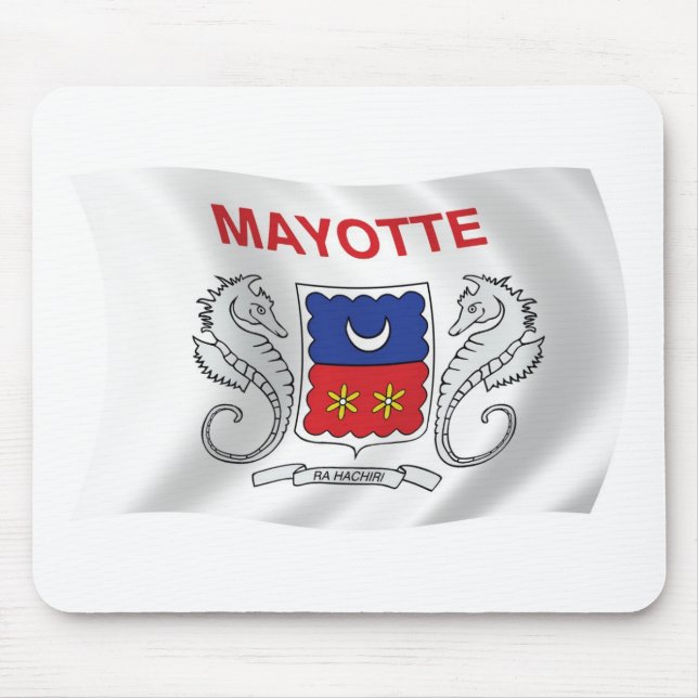 Mayotte Flag Mousepad (Vorne)
