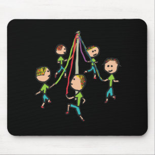 Maypole Dancing Mousepad