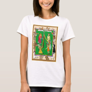 Maypole, mittelalterliches Fayre T-Shirt