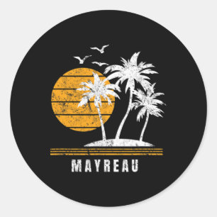 Mayreau Insel Windward Inseln Karibik Urlaub Runder Aufkleber