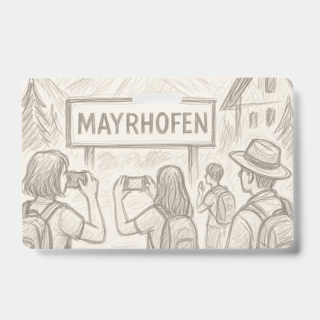 Mayrhofen  ausweis (Vorderseite)