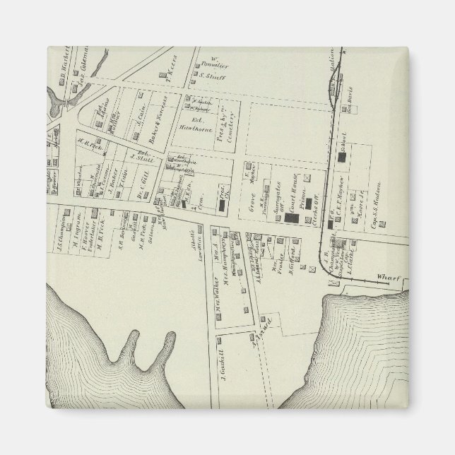 Mays Landing, New Jersey Magnet (Vorne)