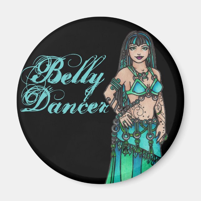 Maysun Belly Dancer Magnet (Vorne)