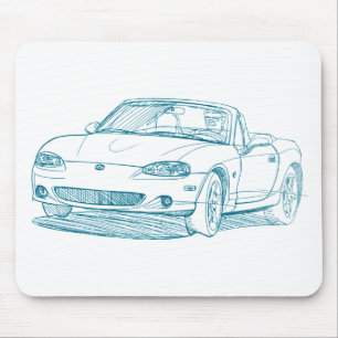 Maz Miata MX5 2. GEN Mousepad