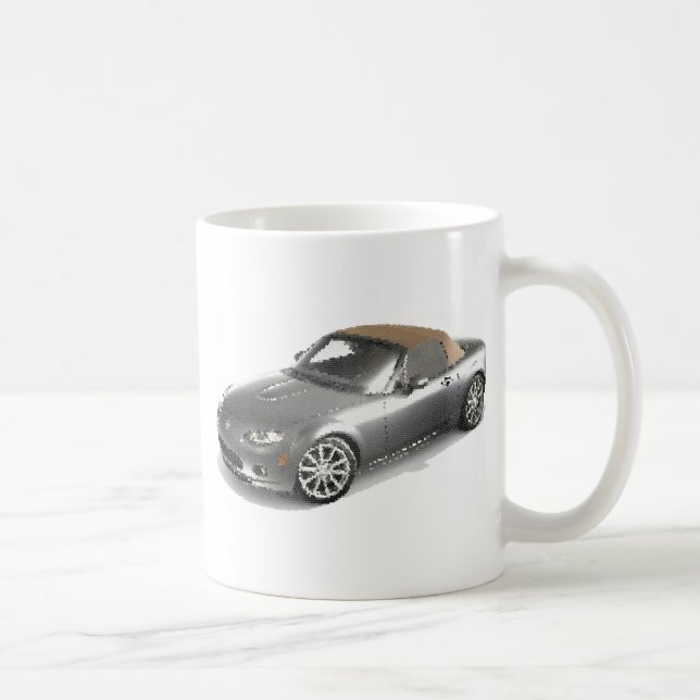 Maz Miata MX5 Eunos Gen3 geknackt Kaffeetasse (Rechts)