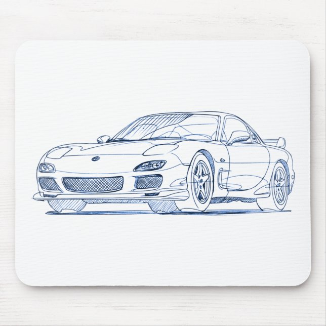 Maz RX7 1999 Mousepad (Vorne)