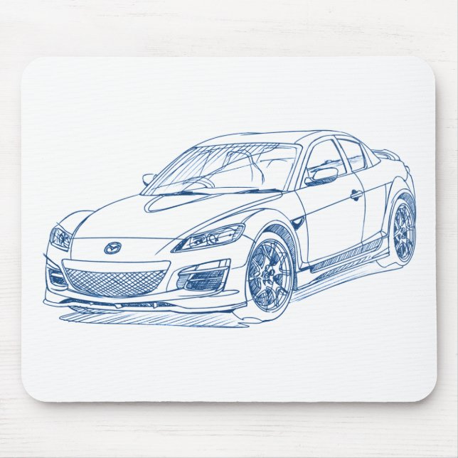 Maz RX8 2009 Mousepad (Vorne)