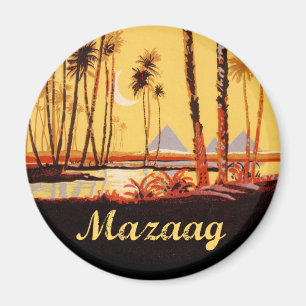 Mazaag Vintag Day Magnet