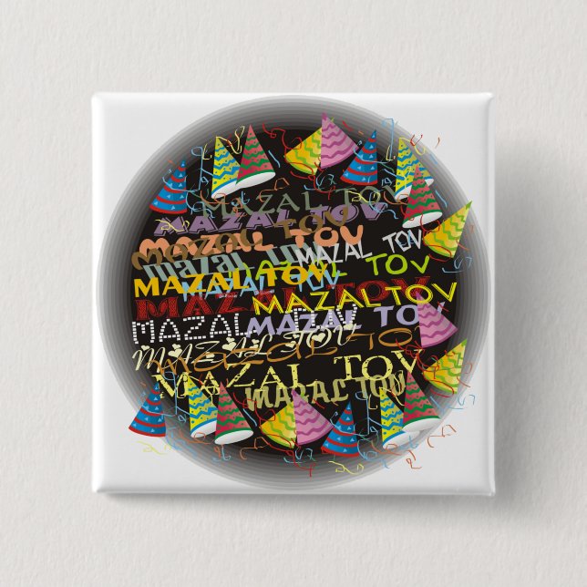 Mazaltovs Button (Vorderseite)