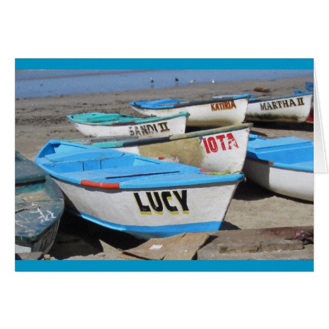 Mazatlan-Fischerboote (Vorderseite (Horizontal))