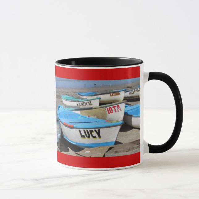 Mazatlan-Fischerboote Tasse (Rechts)