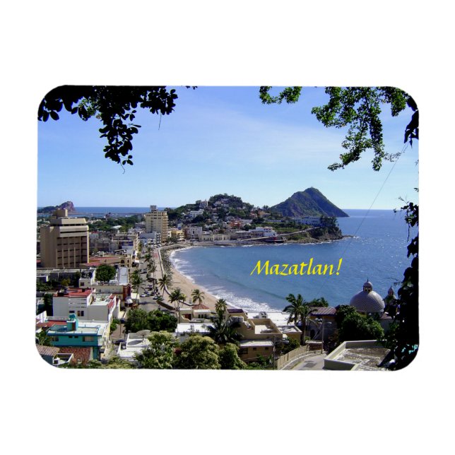 Mazatlan, Mexiko-Kühlschrankmagnet Magnet (Horizontal)