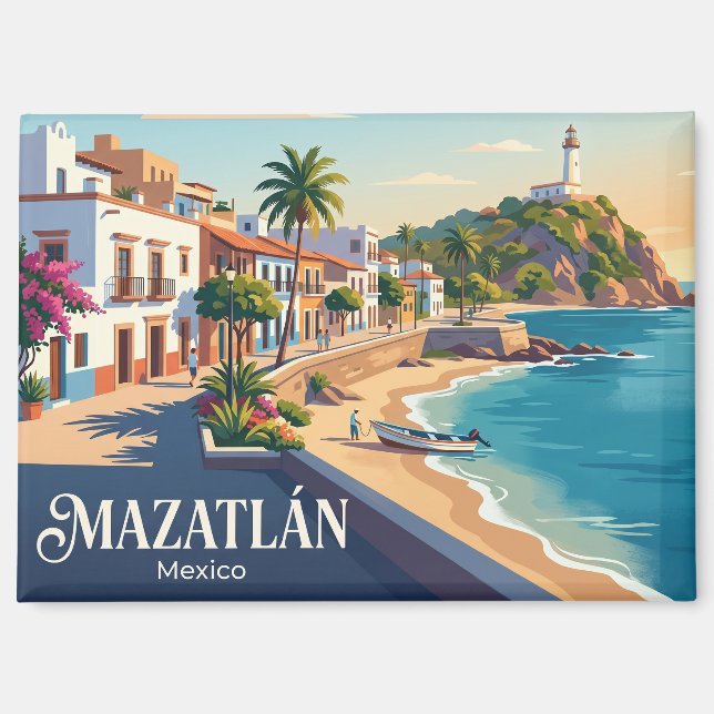 Mazatlán Mexiko Magnet (Vorderseite)