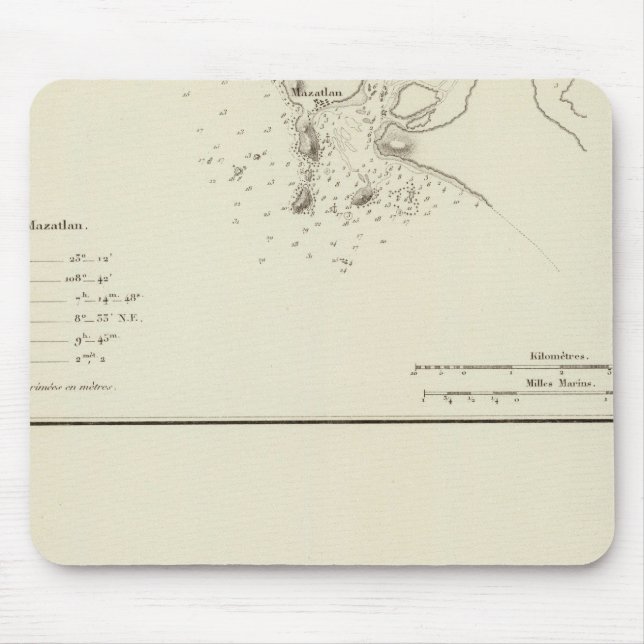 Mazatlan, Mexiko Mousepad (Vorne)