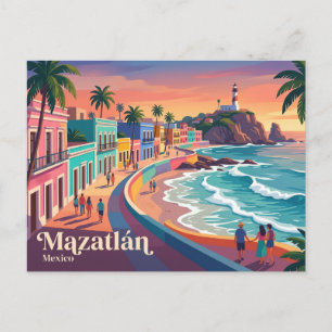 Mazatlán Mexiko Postkarte