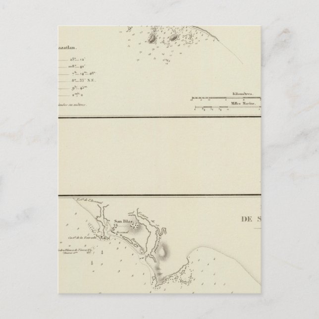 Mazatlan, Mexiko Postkarte (Vorderseite)