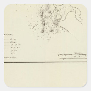 Mazatlan, Mexiko Quadratischer Aufkleber