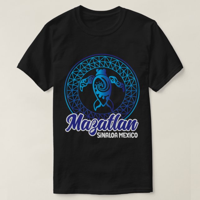 Mazatlan Sinaloa Mexico Souvenirs Baja California T-Shirt (Design vorne)