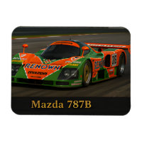 Mazda 787B Klassischer Le Mans Rennwagen Vintage