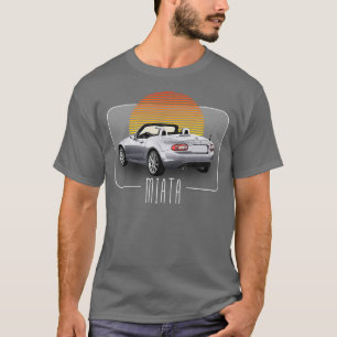 Mazda Miata Retro Classic Liebhaber Design T-Shirt