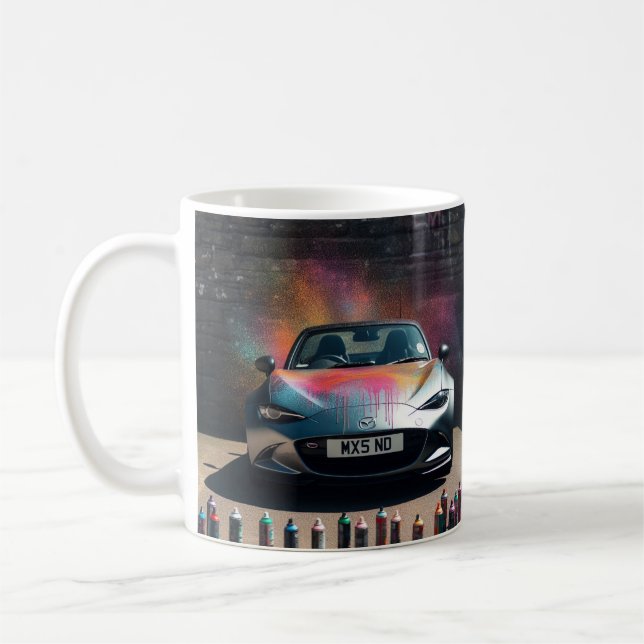 Mazda MX5 Miata Gen 4 Spray lackierte Tasse (Links)