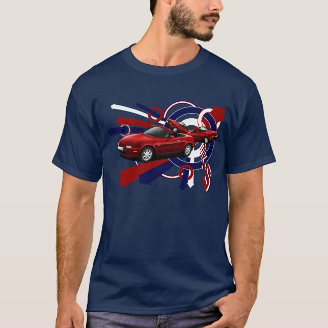 Mazda MX-5, Miata, Eunos Roadster-T - Shirt (Vorderseite)