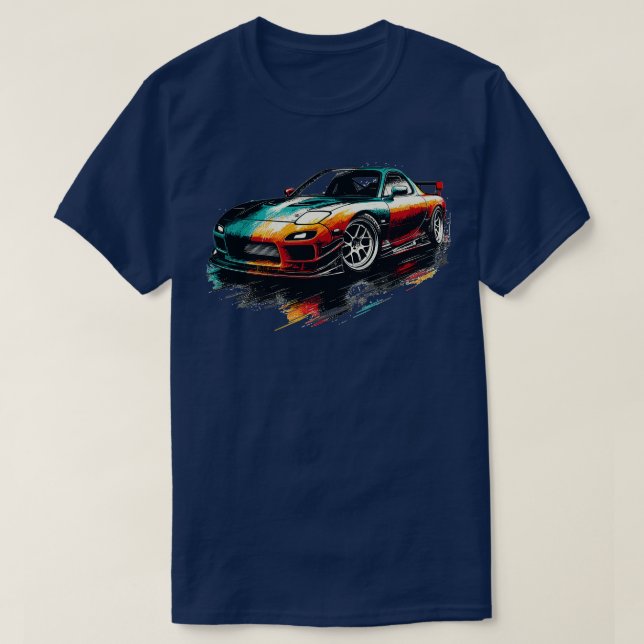Mazda RX7 13 T-Shirt (Design vorne)