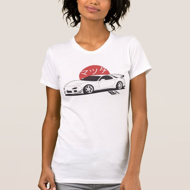 Mazda RX7 - CarCorner T-Shirt (Vorderseite)