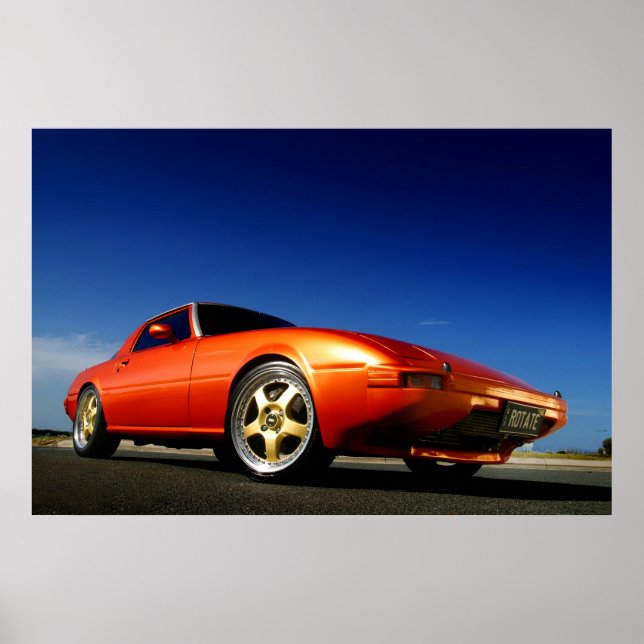 Mazda RX7 Rotor Poster (Vorne)
