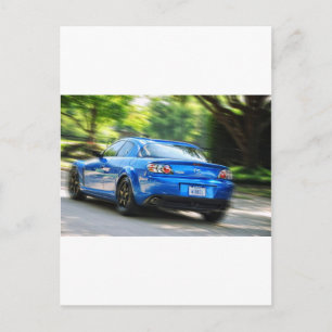 Mazda RX-7 Postkarte