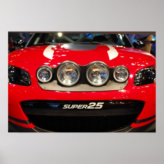 Mazda Super 25 MX5 Miata Poster (Vorne)